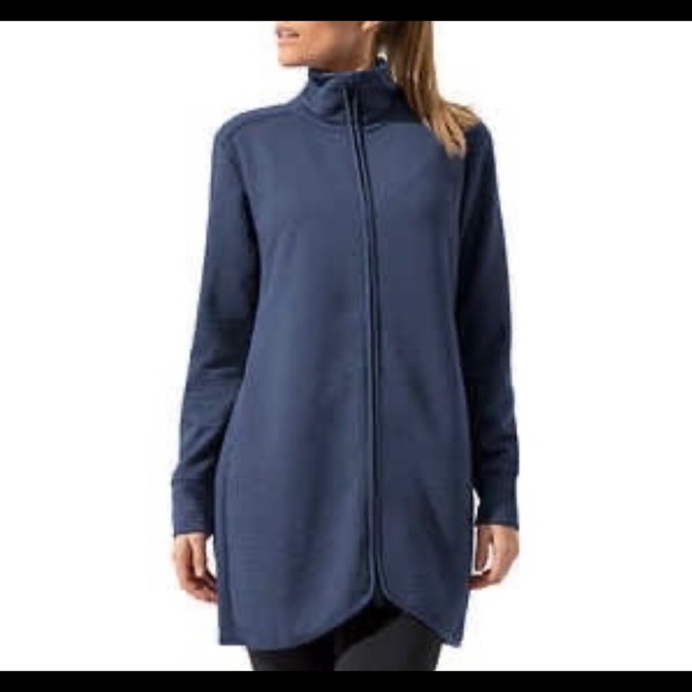 New MPG ladies ottoman long jacket
